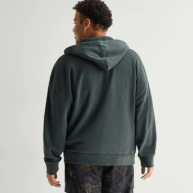 Arizona Mens Hooded Long Sleeve Big and Tall Sweatshirt