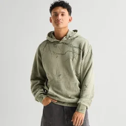 Arizona Mens Long Sleeve Fleece Hoodie