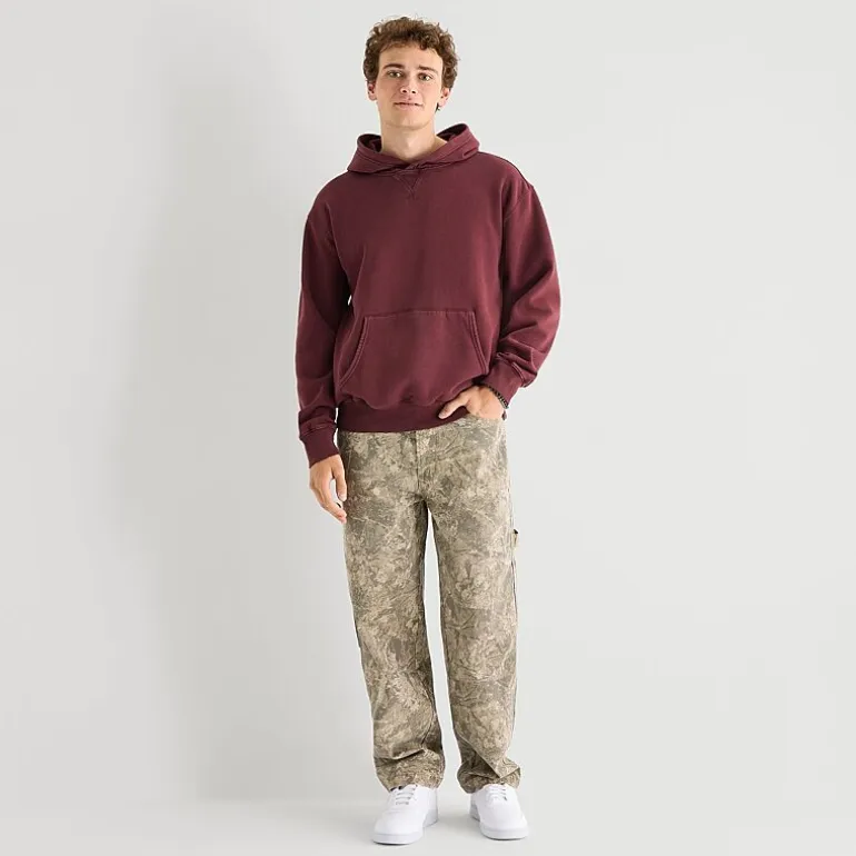 Arizona Mens Long Sleeve Fleece Hoodie