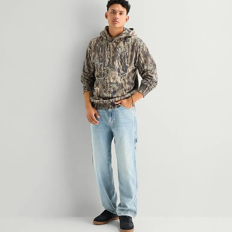 Arizona Mens Long Sleeve Fleece Hoodie