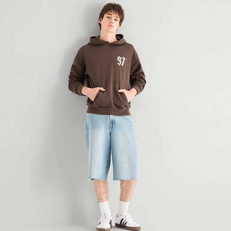 Arizona Mens Long Sleeve Fleece Hoodie