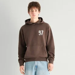 Arizona Mens Long Sleeve Fleece Hoodie