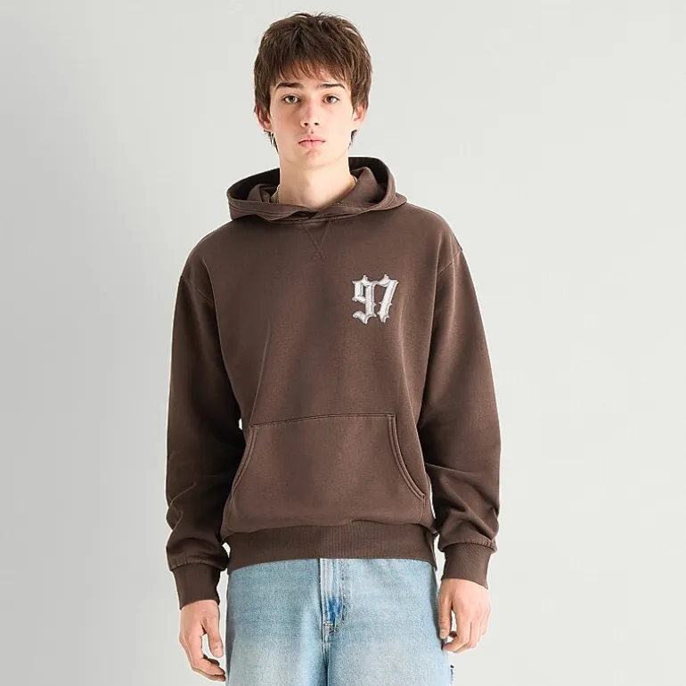 Arizona Mens Long Sleeve Fleece Hoodie
