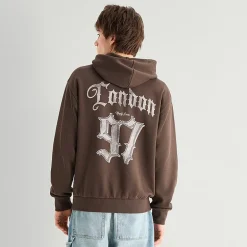 Arizona Mens Long Sleeve Fleece Hoodie