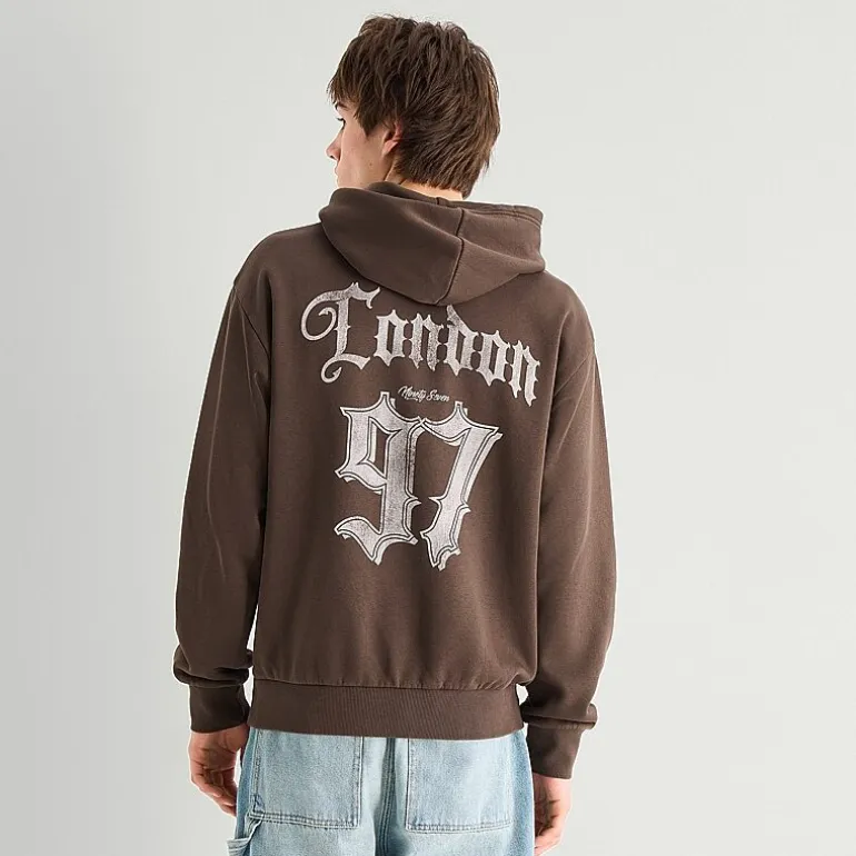 Arizona Mens Long Sleeve Fleece Hoodie
