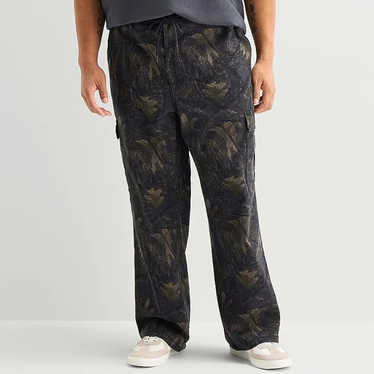 Arizona Mens Loose Fit Big and Tall Cargo Pant