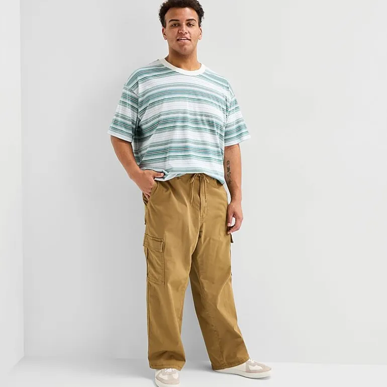 Arizona Mens Loose Fit Big and Tall Cargo Pant