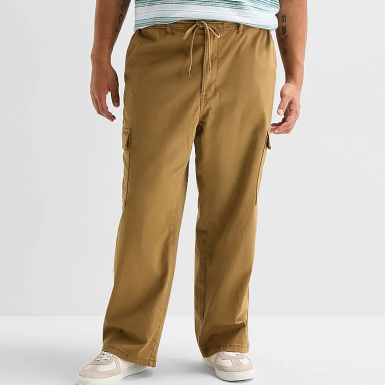 Arizona Mens Loose Fit Big and Tall Cargo Pant