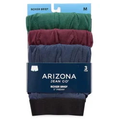 Arizona Mens 3 Pack Boxer Briefs 379140