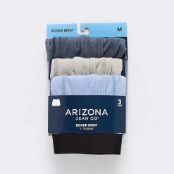 Arizona Mens 3 Pack Boxer Briefs 379140