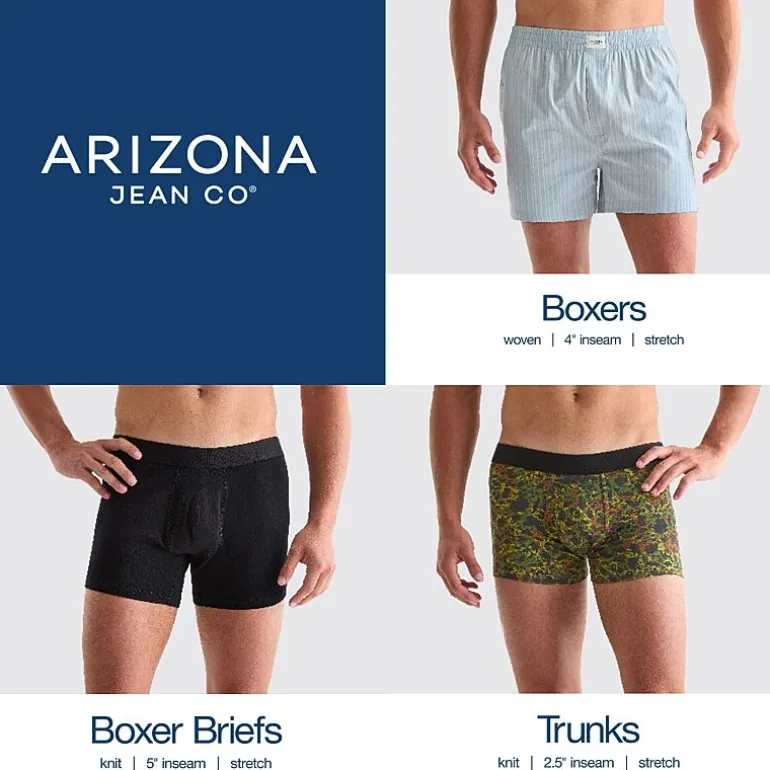 Arizona Mens 3 Pack Boxer Briefs 379140