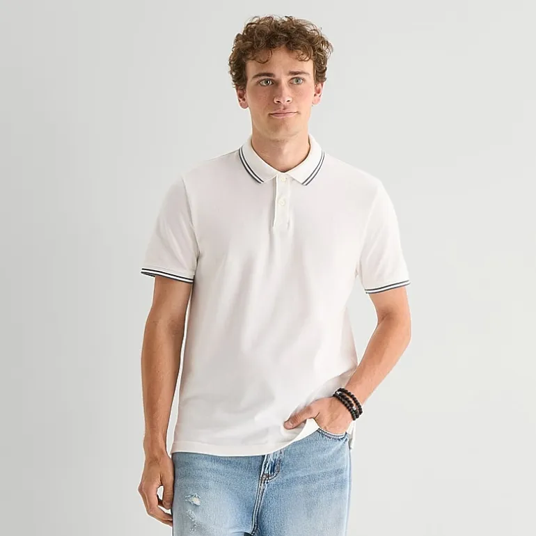 Arizona Mens Regular Fit Short Sleeve Polo Shirt