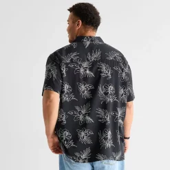 Arizona Mens Short Sleeve Classic Fit Big and Tall Button-Down Shirt