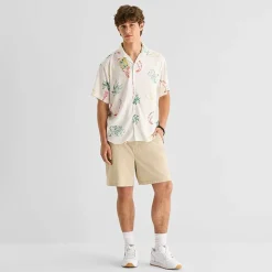 Arizona Mens Short Sleeve Regular Fit Button-Down Shirt