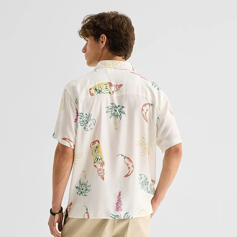 Arizona Mens Short Sleeve Regular Fit Button-Down Shirt