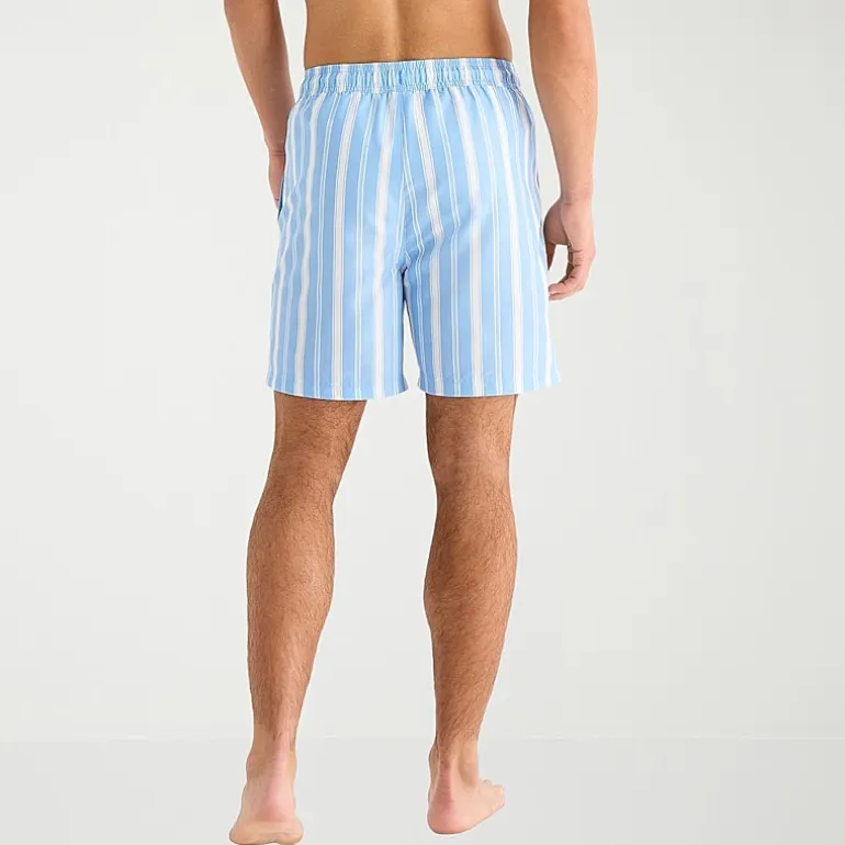 Arizona Mens 6 1/2" Striped Swim Trunks