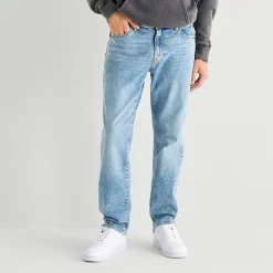 Arizona Mens Tapered Leg Athletic Fit Jean