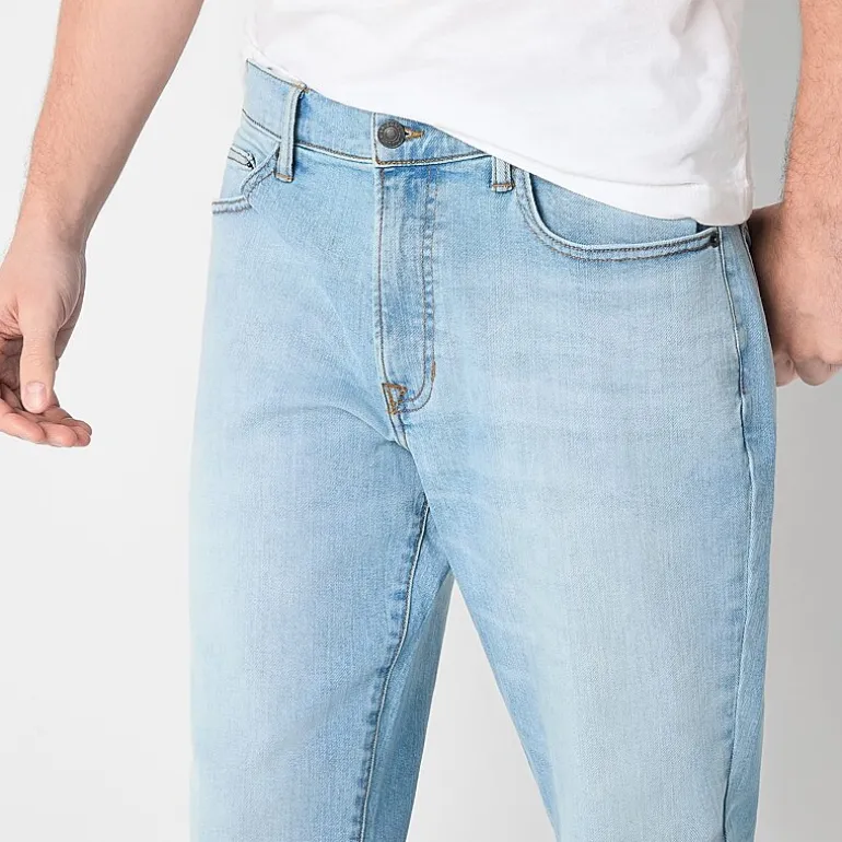 Arizona Mens Tapered Leg Athletic Fit Jean