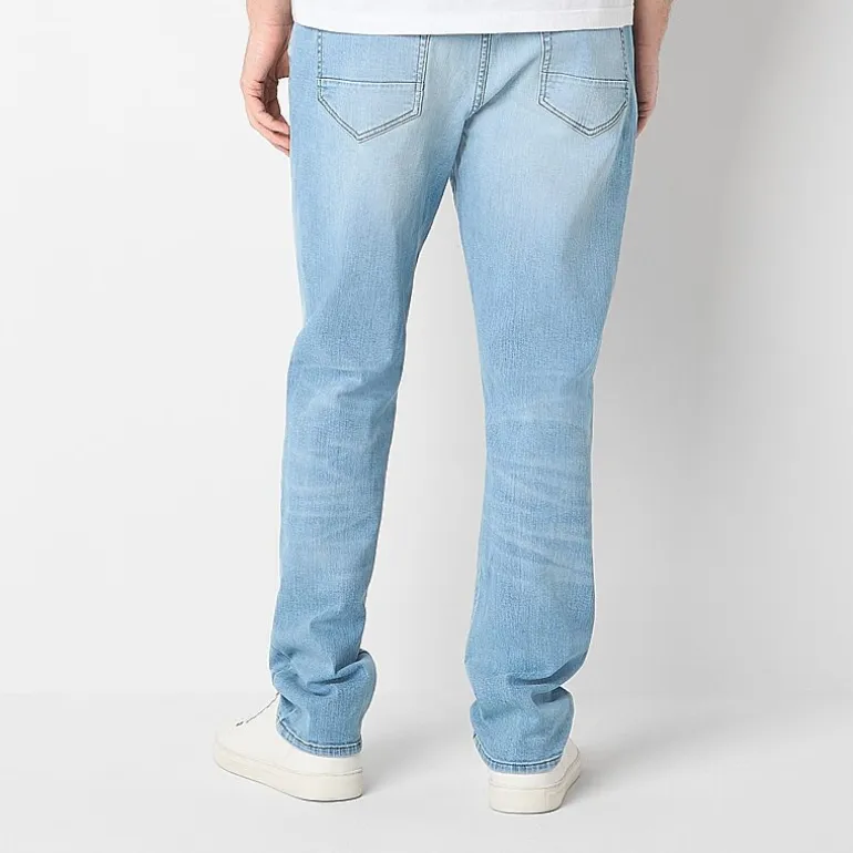 Arizona Mens Tapered Leg Athletic Fit Jean