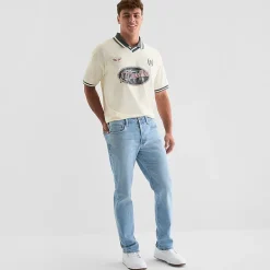 Arizona Mens Tapered Leg Athletic Fit Jean