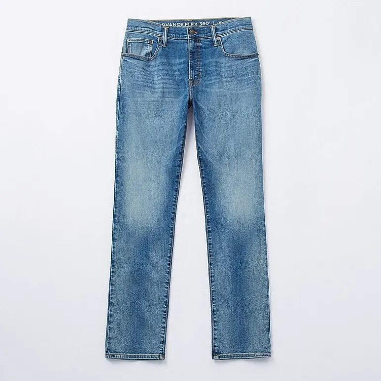 Arizona Mens Tapered Leg Athletic Fit Jean
