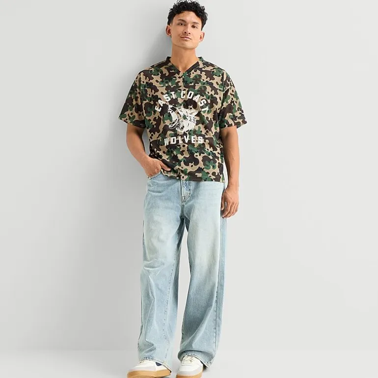 Arizona Mens V Neck Short Sleeve Jersey