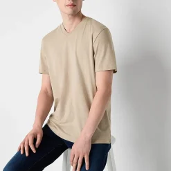 Arizona Mens V Neck Short Sleeve T-Shirt