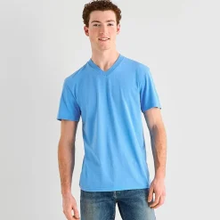 Arizona Mens V Neck Short Sleeve T-Shirt