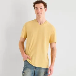 Arizona Mens V Neck Short Sleeve T-Shirt