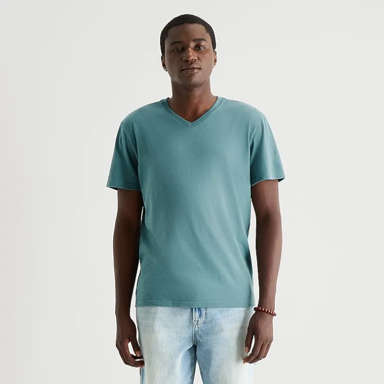 Arizona Mens V Neck Short Sleeve T-Shirt