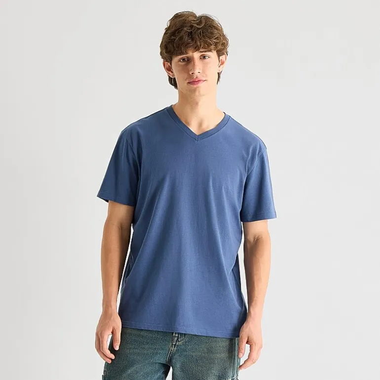 Arizona Mens V Neck Short Sleeve T-Shirt