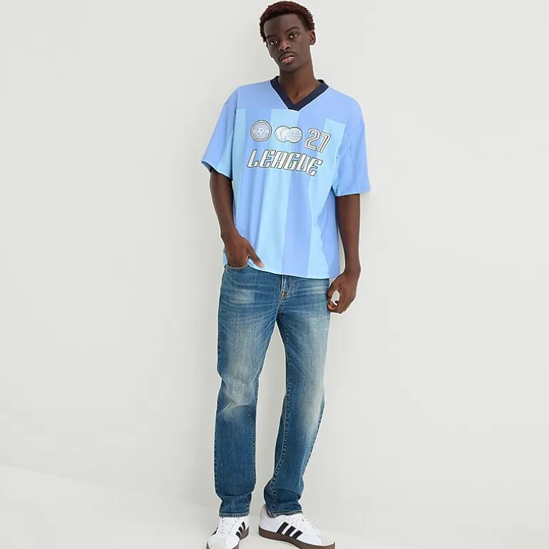 Arizona Mens V Neck Short Sleeve Jersey
