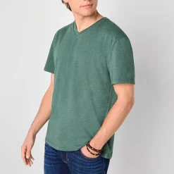 Arizona Mens V Neck Short Sleeve T-Shirt