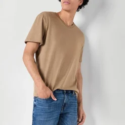 Arizona Mens V Neck Short Sleeve T-Shirt