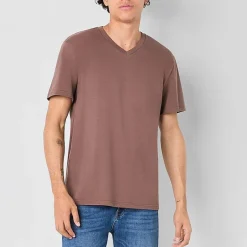 Arizona Mens V Neck Short Sleeve T-Shirt