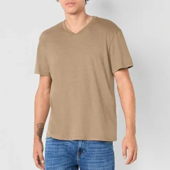 Arizona Mens V Neck Short Sleeve T-Shirt