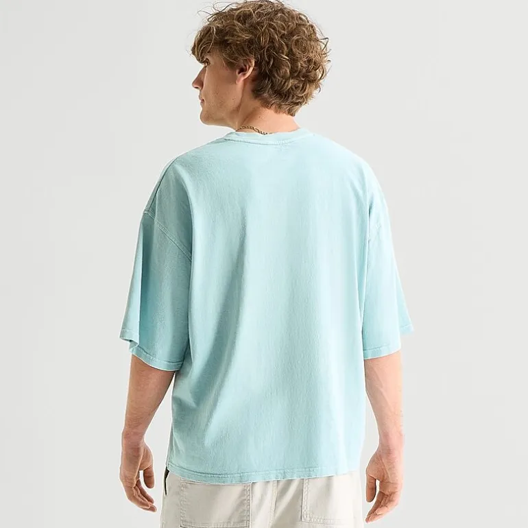Arizona Oversized Boxy Fit Mens Crew Neck Short Sleeve T-Shirt