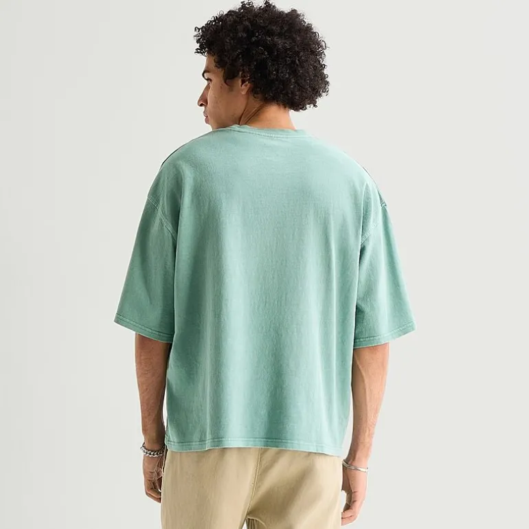 Arizona Oversized Boxy Fit Mens Crew Neck Short Sleeve T-Shirt
