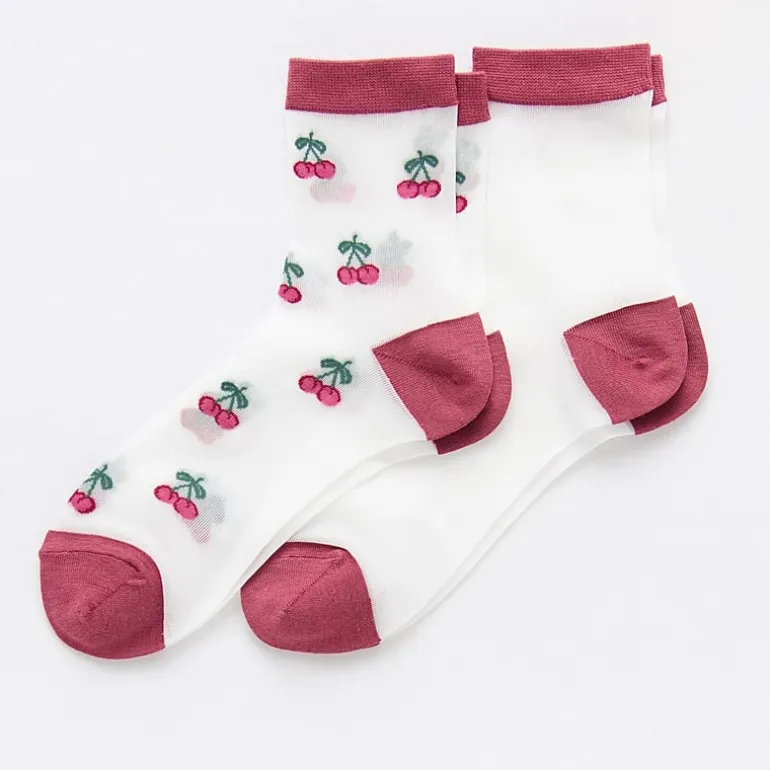 Arizona Sheer Womens 2 Pair Quarter Ankle Socks