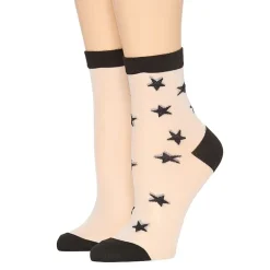 Arizona Sheer Womens 2 Pair Quarter Ankle Socks