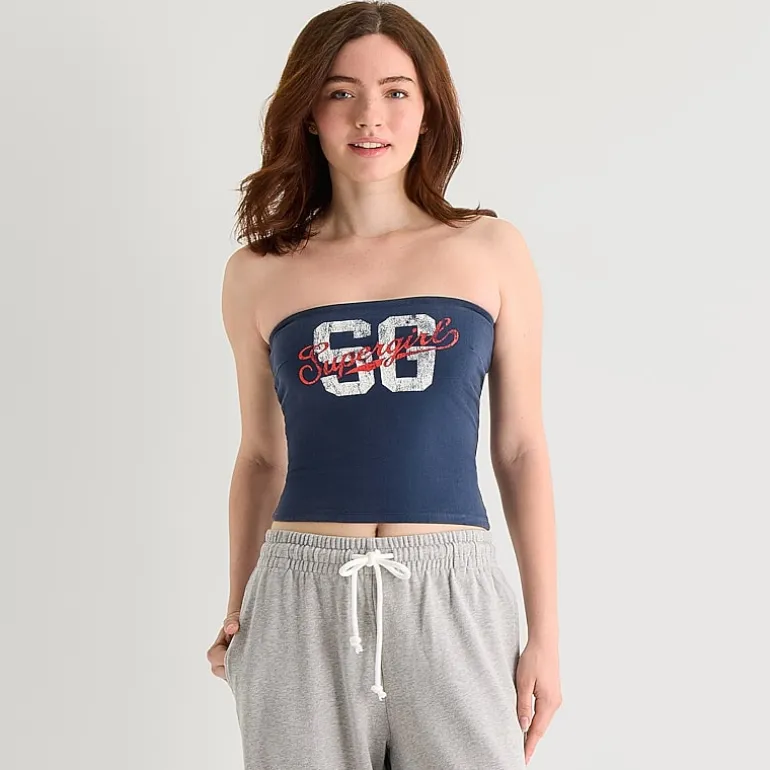 Arizona Supergirl Womens Juniors Supergirl Tube Top