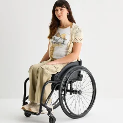 Arizona Womens Juniors Adaptive Seated Wear Wide Leg Low Rise Cargo Pant