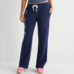 Arizona Womens Juniors Bootcut Sweatpant