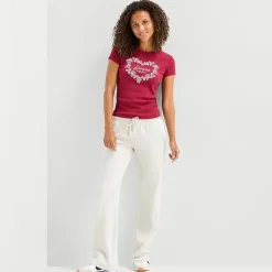 Arizona Womens Juniors Bootcut Sweatpant
