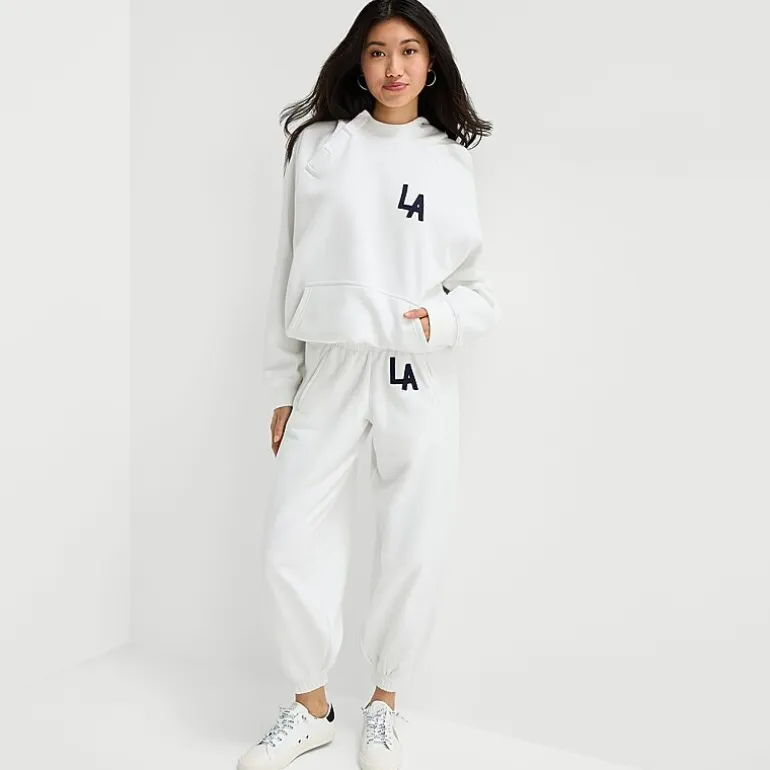 Arizona Womens Juniors Cuffed Fleece Sweatpant