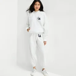 Arizona Womens Juniors Easy-on + Easy-off Long Sleeve Adaptive Fleece Hoodie