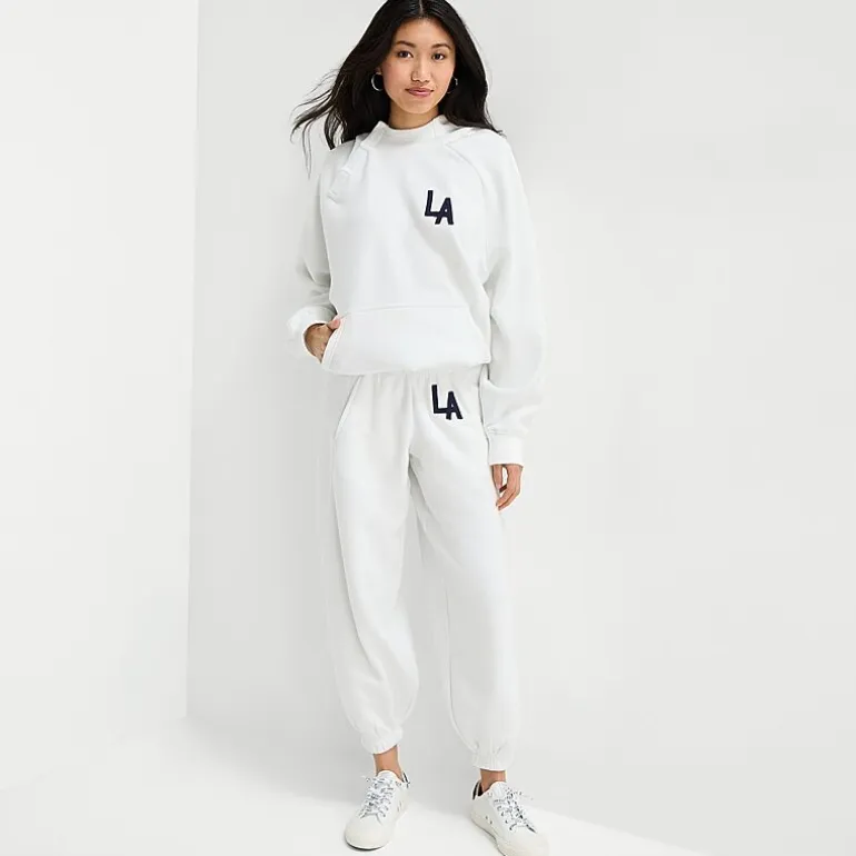 Arizona Womens Juniors Easy-on + Easy-off Long Sleeve Adaptive Fleece Hoodie