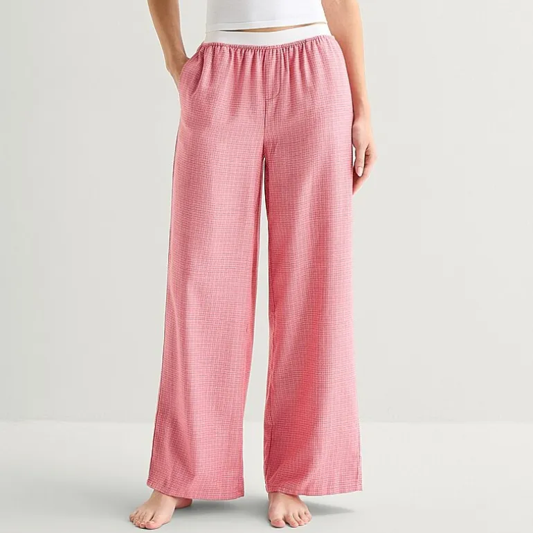 Arizona Womens Juniors Flannel Pajama Pants