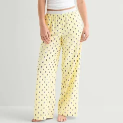 Arizona Womens Juniors Flannel Pajama Pants