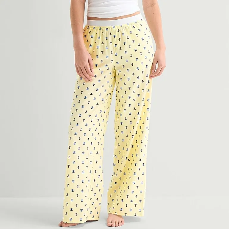 Arizona Womens Juniors Flannel Pajama Pants